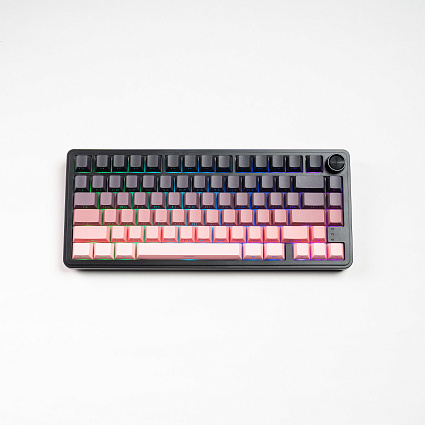 Беспроводная клавиатура CyberLynx RX75, Panda Silent Switch, розовый Фото 20