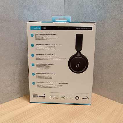 Беспроводные наушники Anker SoundCore H30i, черный Фото 5