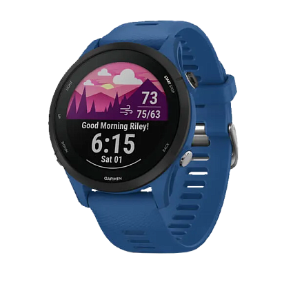 Часы Garmin Forerunner 255  Tidal Blue (010-02641-11) Фото 1