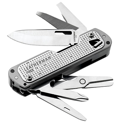 Мультитул Leatherman Free T4, серебристый Фото 1