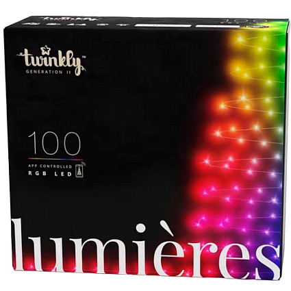 Гирлянда Twinkly Lumieres LED, 100 LED, RGB, Wi-Fi Фото 1