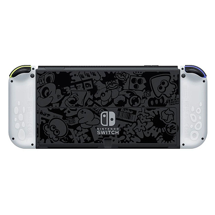 Игровая приставка Nintendo Switch OLED Splatoon 3 Edition 64 ГБ, разноцветный Фото 5