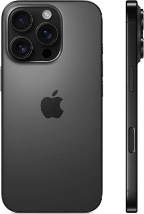 Смартфон Apple iPhone 16 Pro Max 1ТБ, Black Titanium (черный) Фото 2
