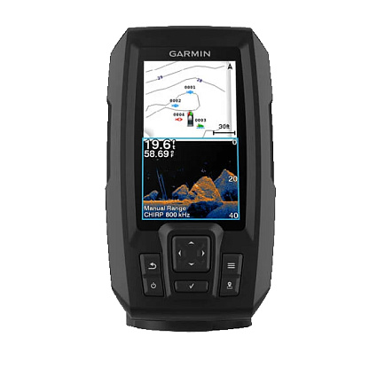 Эхолот Garmin Fishfinder Striker Vivid 4cv, черный Фото 1