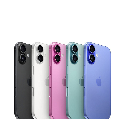 Смартфон Apple iPhone 16 SIM + eSIM, 128 Гб, розовый (IN) Фото 9