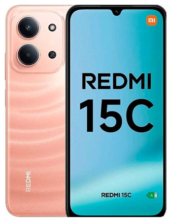Смартфон Xiaomi Redmi 15C 4/256 Гб, оранжевый Фото 1