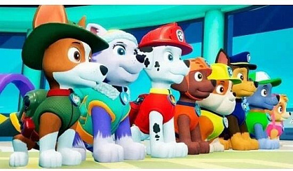 Игра PAW Patrol Mighty Pups Save Adventure Bay! для Nintendo Switch Фото 3