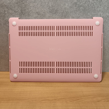 Чехол для ноутбука "vlp" Plastic Case для MacBook Pro 16" 2019-2020, светло-розовый Фото 4
