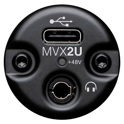 Адаптер Shure MVX2U Digital Audio Interface, черный Фото 6