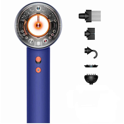 Фен Dyson Supersonic HD16, Vinca Blue/Topaz Japan, без кейса (EU/KR) Фото 2