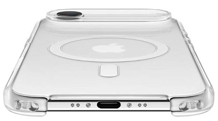 Чехол Apple с MagSafe для iPhone Air, прозрачный (Frost) MGH34FE/A Фото 6