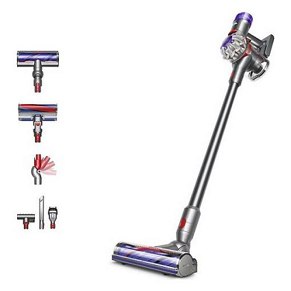 Вертикальный пылесос Dyson V8 Absolute (SV10) Global, серебристый Фото 1