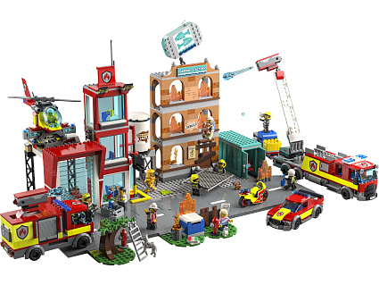 Конструктор LEGO City 60320 Пожарная часть Фото 2