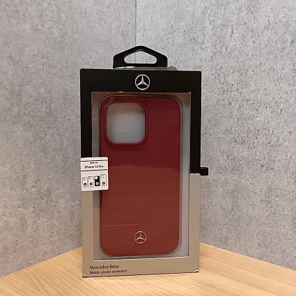 Чехол для смартфона Mercedes Liquid silicone для iPhone 13 Pro, красный Фото 2