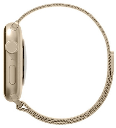Ремешок VLP Milanese Band для Apple Watch 42/44/45mm, шампань Фото 3