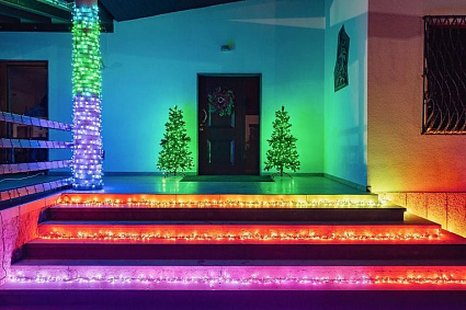Гирлянда Twinkly Cluster LED, 400 LED, RГБ, Wi-Fi Фото 6