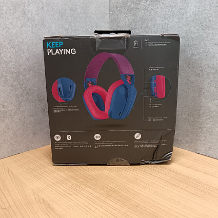 Беспроводные игровые наушники Logitech G435 Lightspeed, синий Фото 3