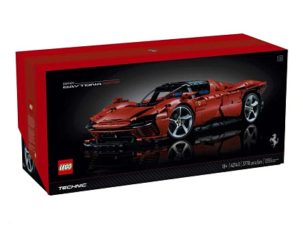 Конструктор LEGO Technic 42143 Ferrari Daytona SP3 красный/черный Фото 1