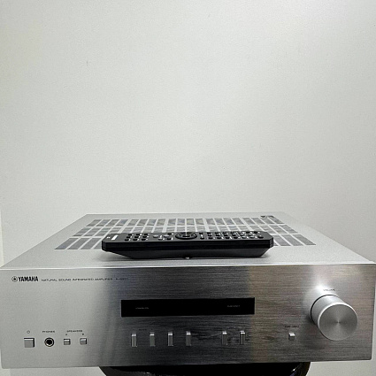 Интегральный усилитель стерео Yamaha A-S201, белый Фото 4