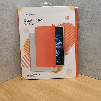 Чехол vlp для iPad 7/8/9 Dual Folio, оранжевый Фото 2