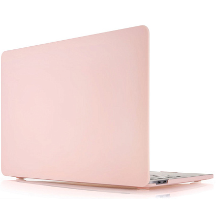 Чехол для ноутбука "vlp" Plastic Case для MacBook Pro 16" 2019-2020, светло-розовый Фото 1