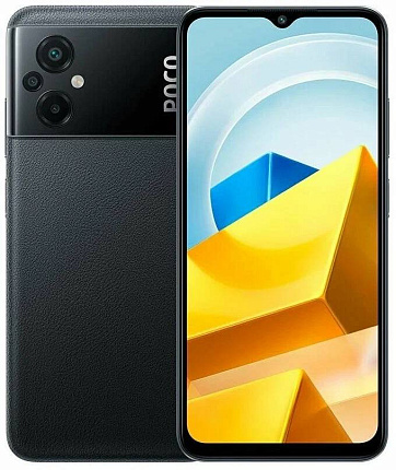 Смартфон Xiaomi POCO M5 6/128 ГБ, черный Фото 1