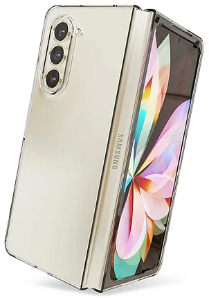 Чехол VLP Crystal Case для Samsung Z Fold 5, прозрачный Фото 1