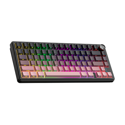 Беспроводная клавиатура CyberLynx RX75, Panda Silent Switch, розовый Фото 23