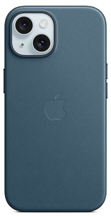 Чехол iPhone 15 Pro FineWoven Case с MagSafe, Pacific Blue (MT4Q3) Фото 1