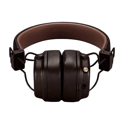 Беспроводные наушники Marshall Major IV, коричневый Фото 3