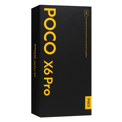 Смартфон Xiaomi Poco X6 Pro SIM + eSIM, 12 Гб RAM, 512 Гб, желтый (EU) Фото 10