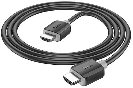 Кабель HOCO US08 HDMI - HDMI, 1м черный Фото 1