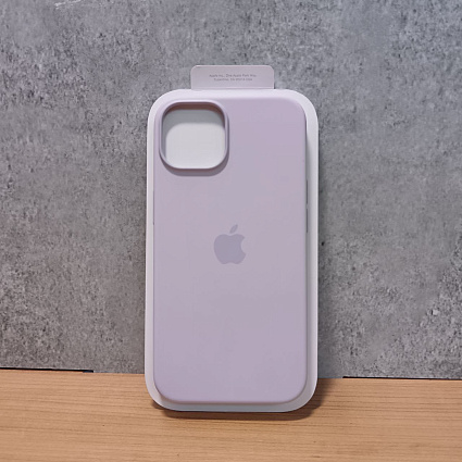 Чехол для смартфона Apple iPhone 14 Silicone Case with MagSafe, лиловый Фото 3