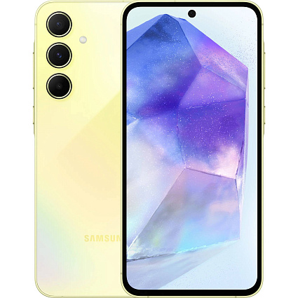 Смартфон Samsung Galaxy A55 8/128 Гб, желтый Фото 1