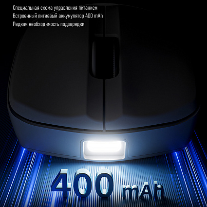 Беспроводная мышь Furycube G1, белый Фото 9