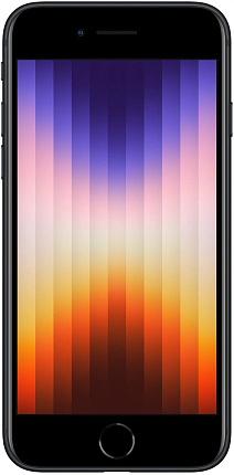 Смартфон Apple iPhone SE 2022 128 ГБ черный Фото 2