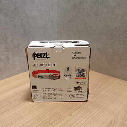 Налобный фонарь Petzl Actik Core, красный Фото 4