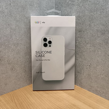 Чехол vlp Silicone Сase для iPhone 12 Pro Max, белый Фото 2