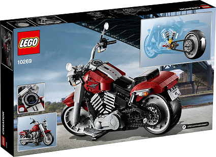 Конструктор Lego Harley-Davidson Fat Boy 10269 Фото 7