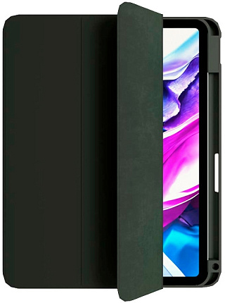 Чехол VLP Split Folio iPad Air 11 (M2), темно-зеленый Фото 1