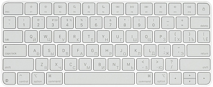 Клавиатура Apple Magic Keyboard USB-C, белый (MXCL3RS/A) RU Фото 1