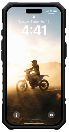 Чехол UAG Pathfinder c MagSafe для iPhone 16, черный (114470114040) Фото 2