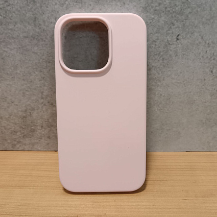 Чехол vlp Silicone case with MagSafe для iPhone 14 Pro, светло-розовый Фото 3