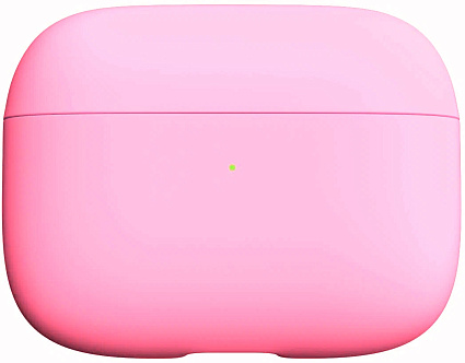 Силиконовый чехол Uzay для AirPods Pro 2, розовый Фото 1