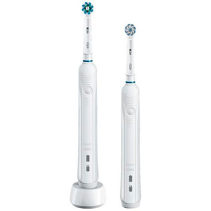 Электрическая зубная щетка Oral-B Pro 890 Duo, белый Фото 2