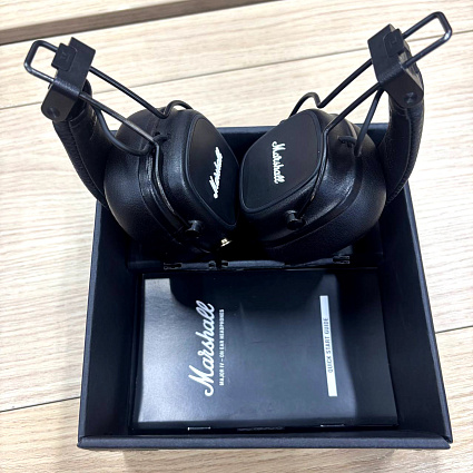 Беспроводные наушники Marshall Major 4, черный Фото 4