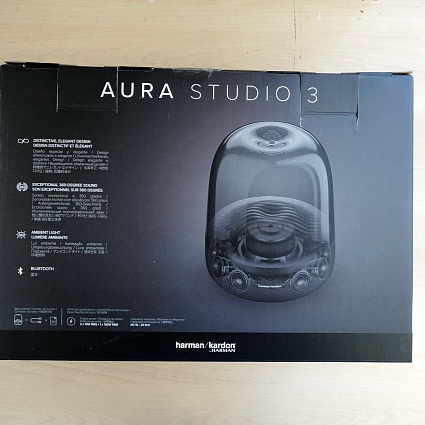 Портативная акустика Harman Kardon Aura Studio 3, черный Фото 3