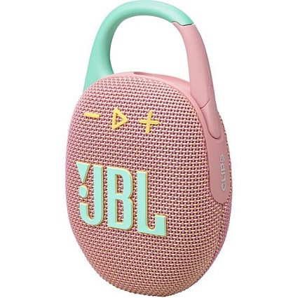 Портативная акустика JBL Clip 5, розовый Фото 2