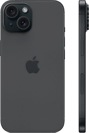 Смартфон Apple iPhone 15 256Гб, (Черный) Black Фото 2