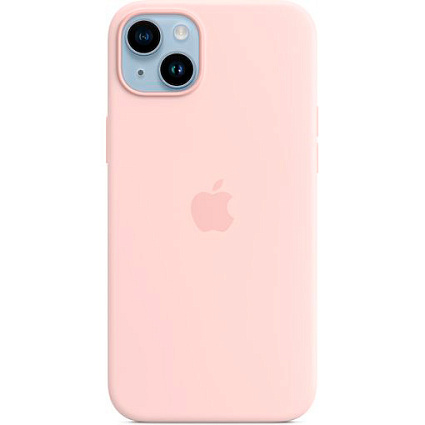 Чехол для смартфона Apple iPhone 14 Plus Silicone Case with MagSafe, «розовый мел» Фото 1